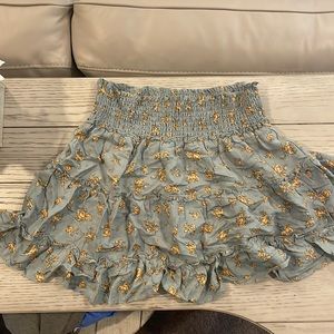 Garage Ruffled Skirt